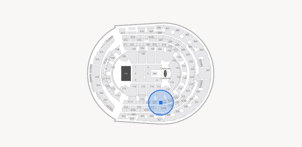 Bridgestone Arena Seating Chart