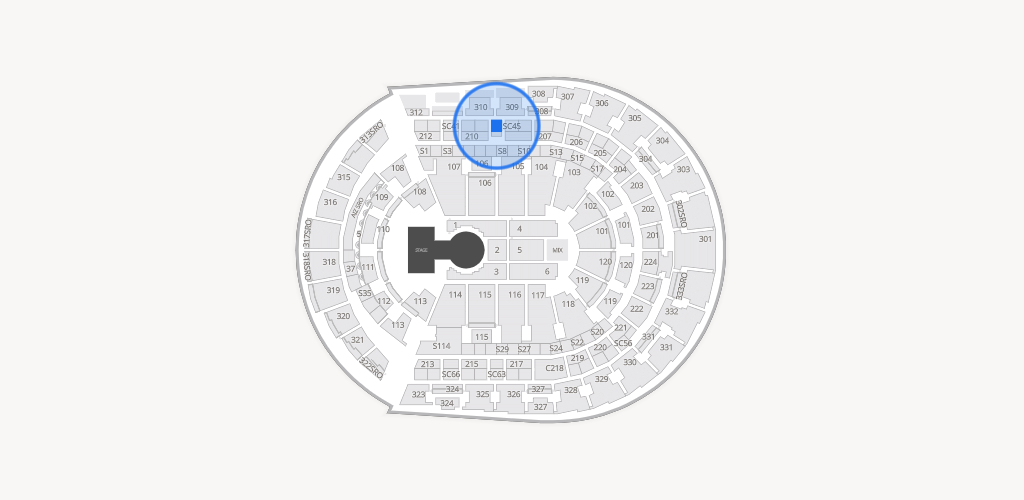 Bridgestone Arena Seating Chart