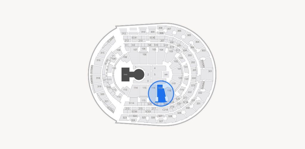 Bridgestone Arena Seating Chart