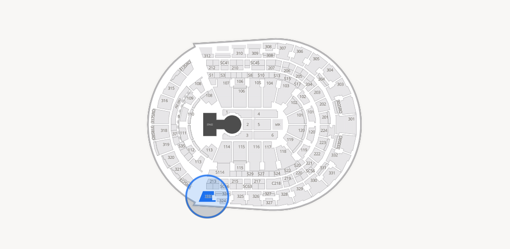 Bridgestone Arena Seating Chart
