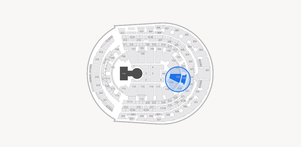 Bridgestone Arena Seating Chart
