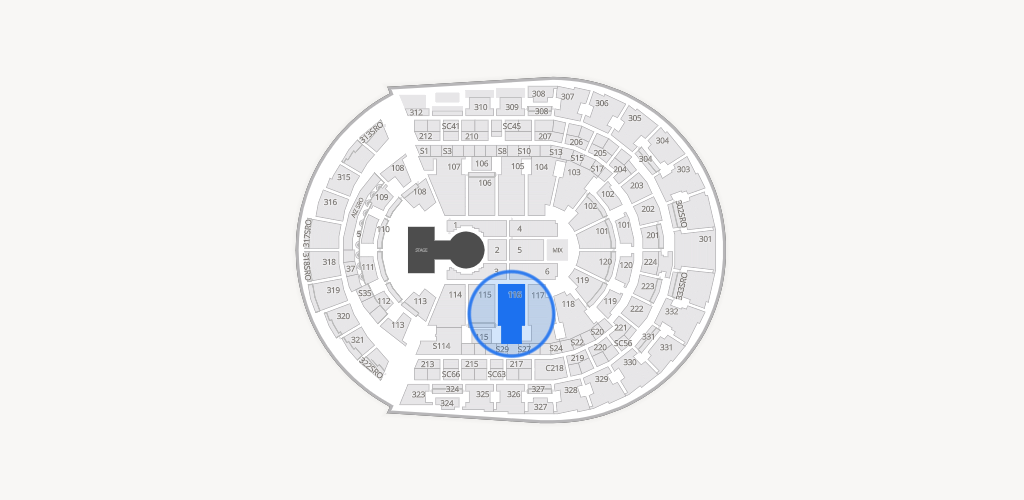 Bridgestone Arena Seating Chart