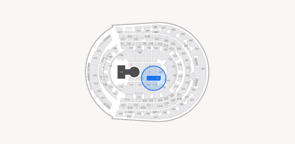 Bridgestone Arena Seating Chart