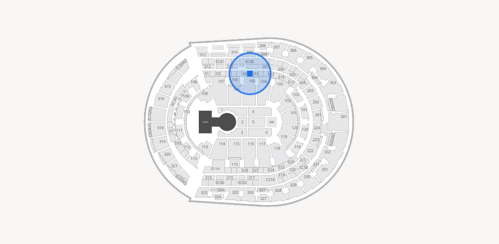 Bridgestone Arena Seating Chart