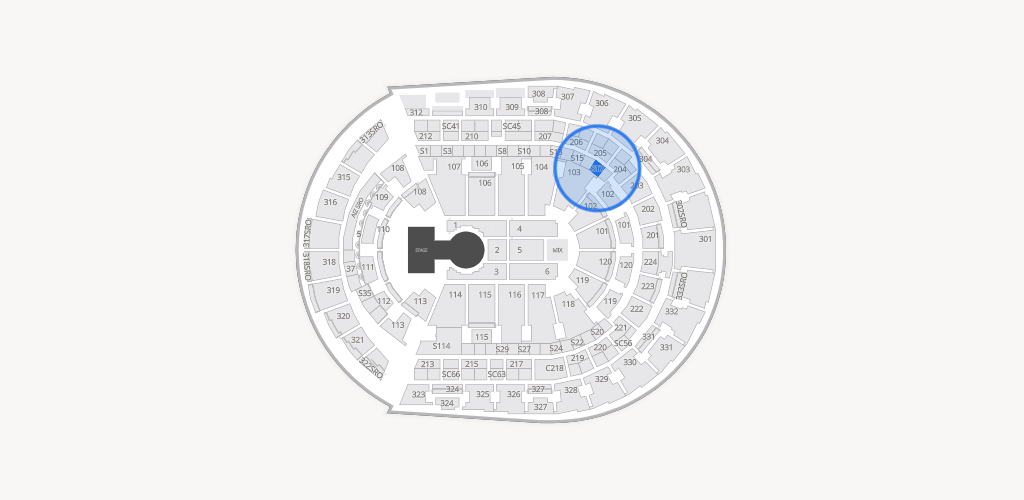 Bridgestone Arena Seating Chart