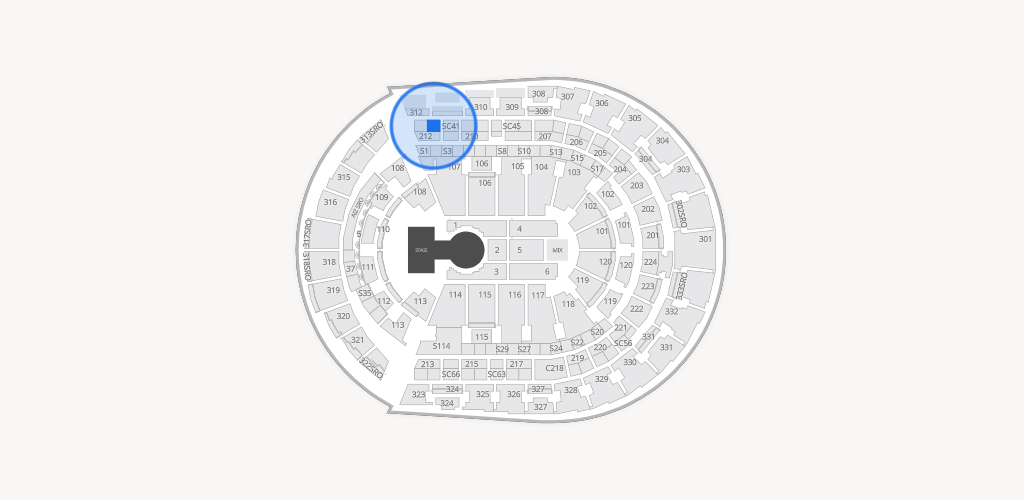 Bridgestone Arena Seating Chart
