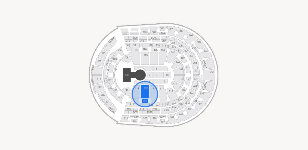 Bridgestone Arena Seating Chart