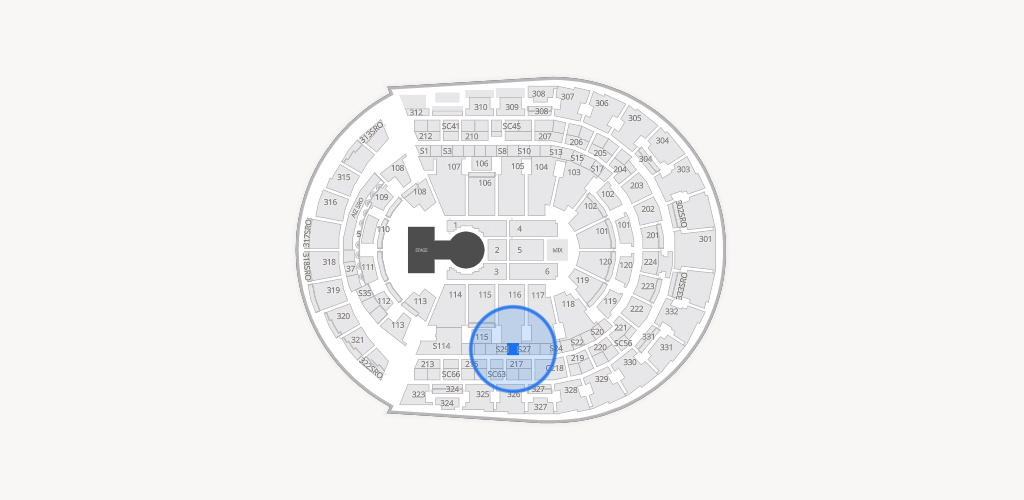 Bridgestone Arena Seating Chart