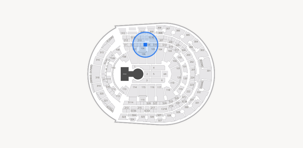 Bridgestone Arena Seating Chart