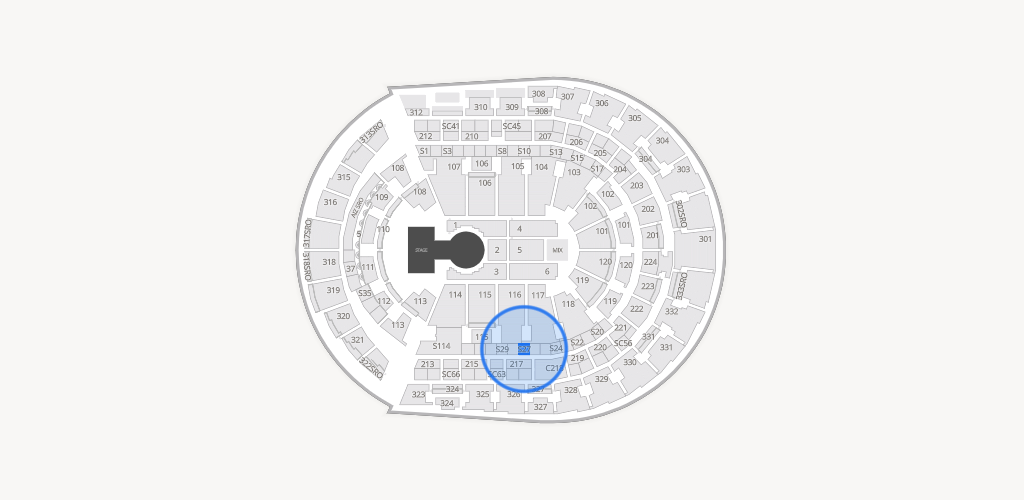 Bridgestone Arena Seating Chart