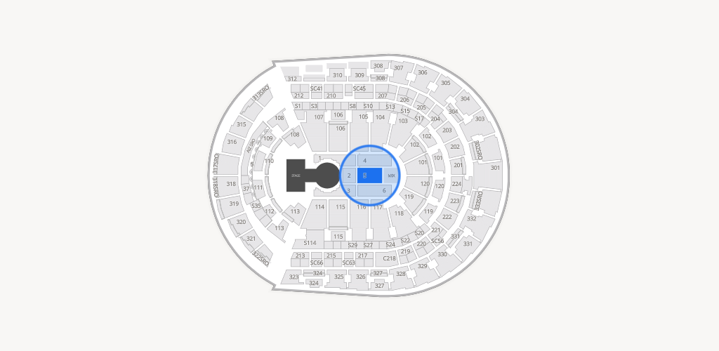 Bridgestone Arena Seating Chart