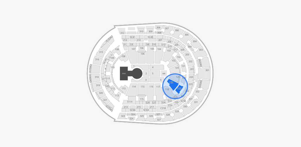 Bridgestone Arena Seating Chart