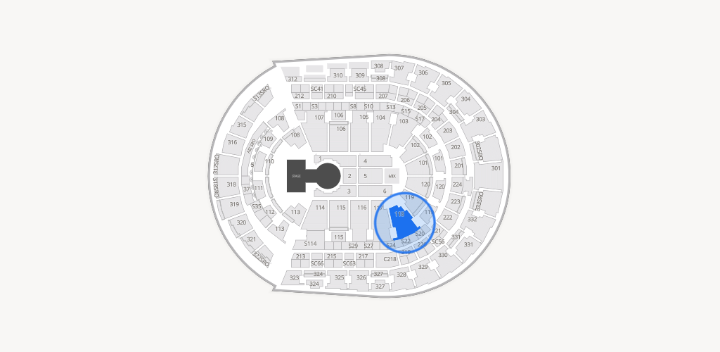 Bridgestone Arena Seating Chart