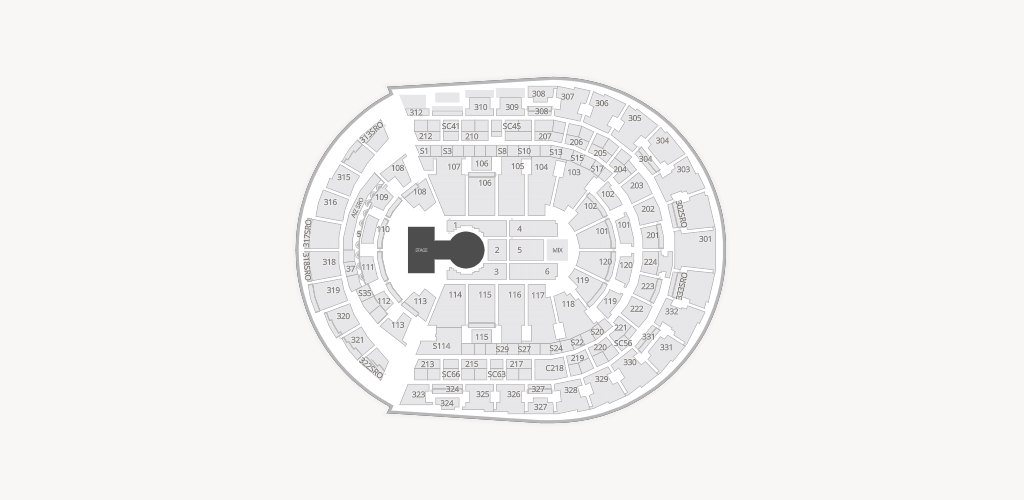 Bridgestone Arena Seating Chart