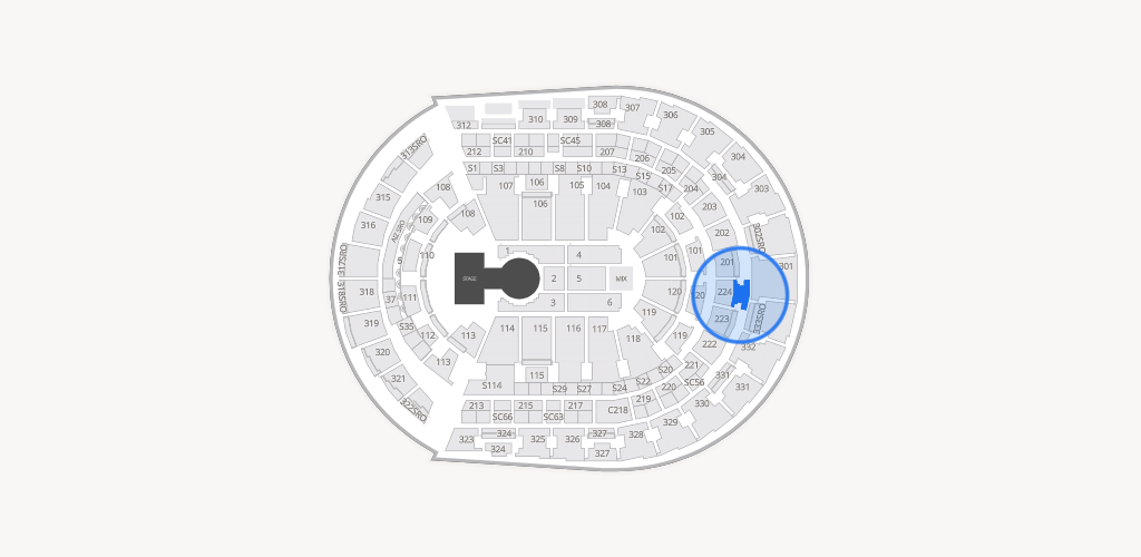 Bridgestone Arena Seating Chart