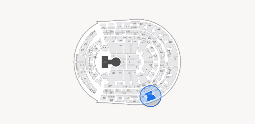 Bridgestone Arena Seating Chart