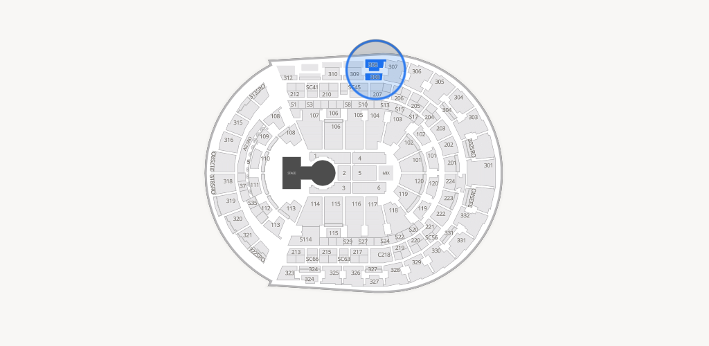Bridgestone Arena Seating Chart