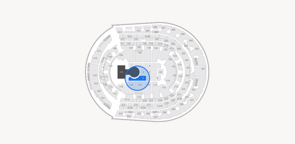 Bridgestone Arena Seating Chart