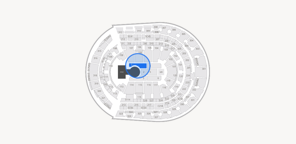 Bridgestone Arena Seating Chart