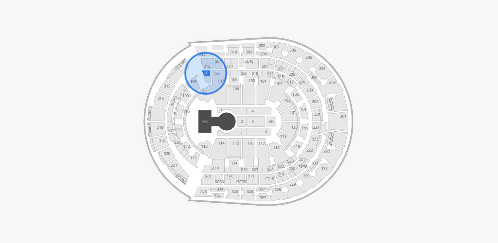 Bridgestone Arena Seating Chart