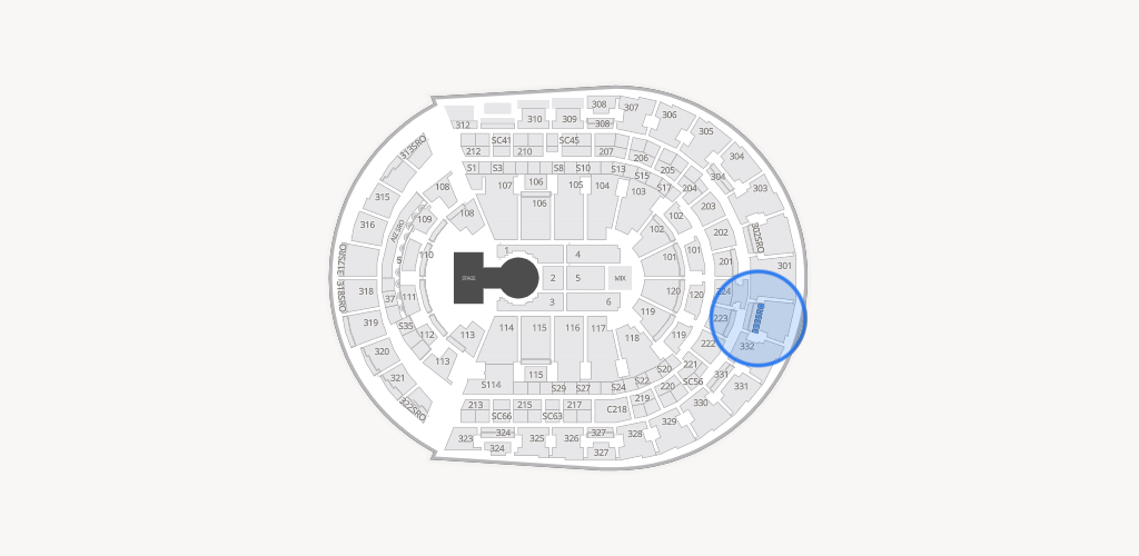 Bridgestone Arena Seating Chart