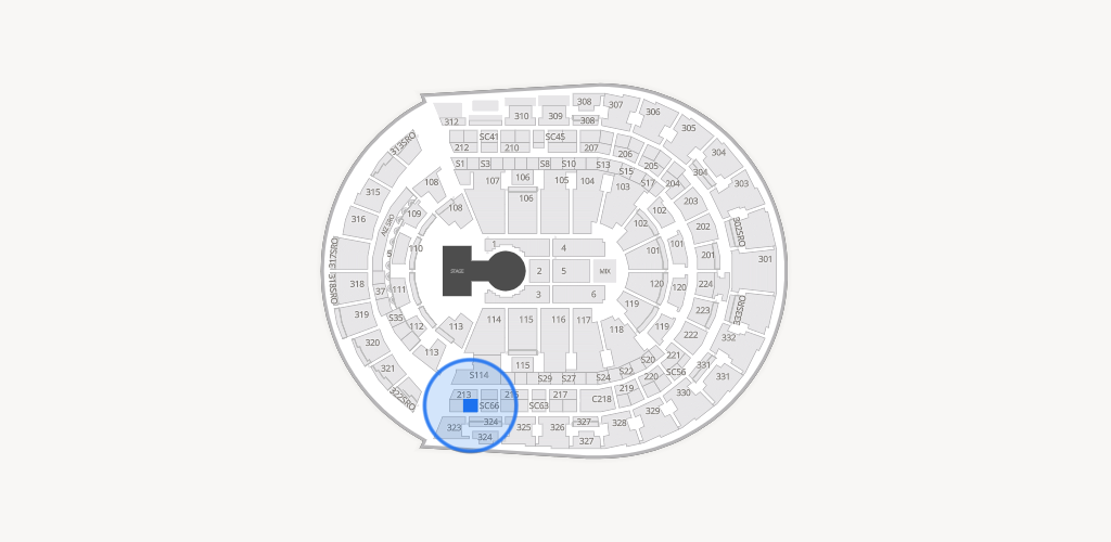 Bridgestone Arena Seating Chart