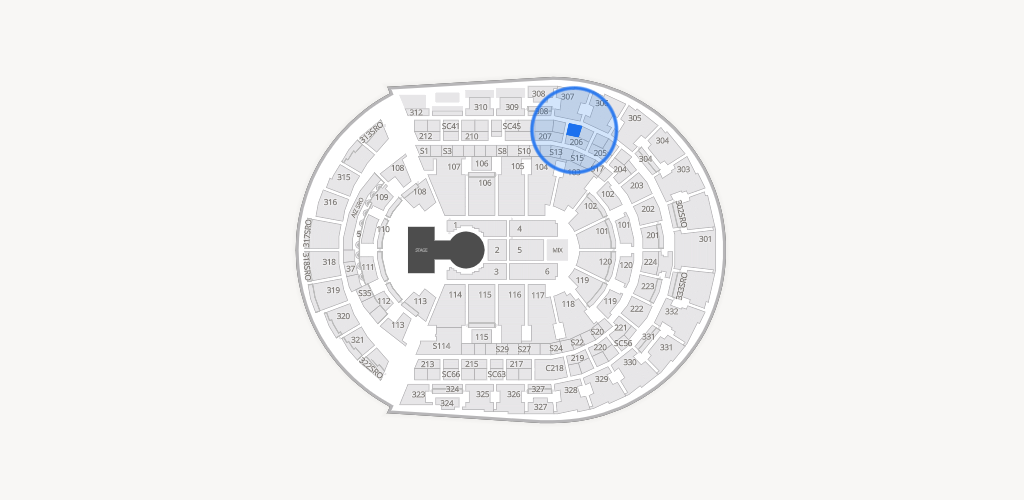 Bridgestone Arena Seating Chart