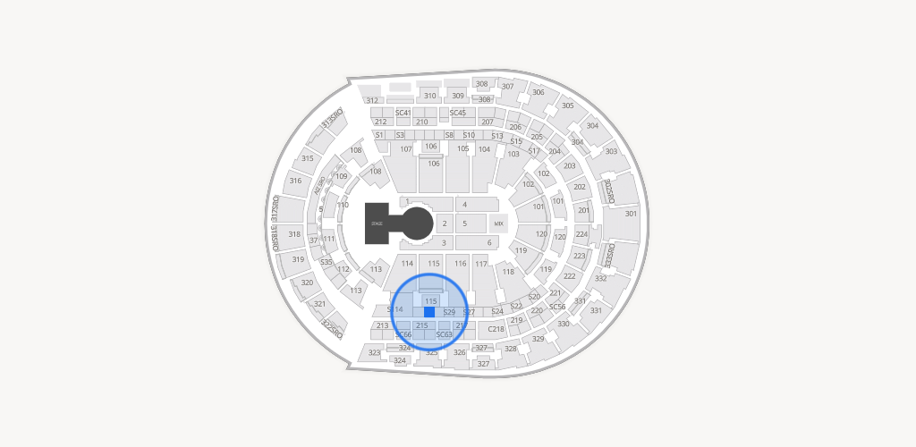 Bridgestone Arena Seating Chart