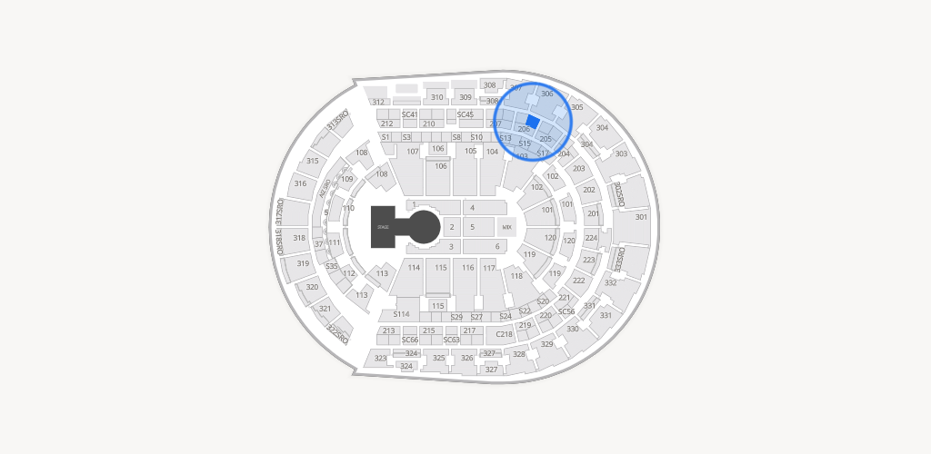 Bridgestone Arena Seating Chart