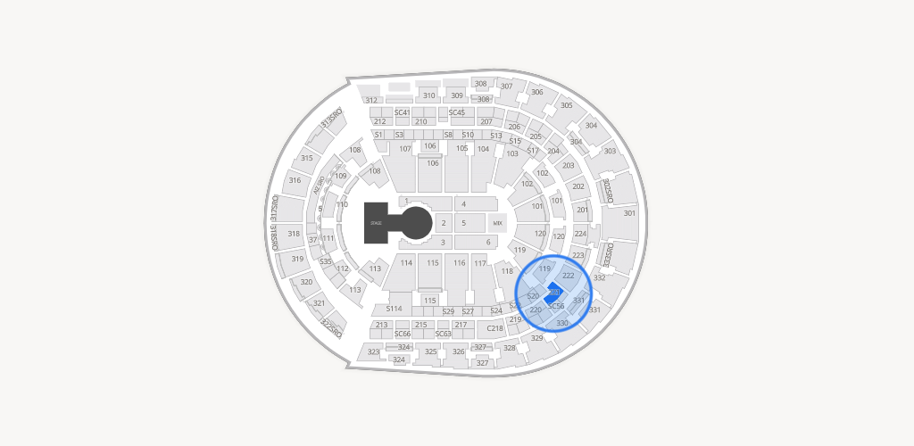 Bridgestone Arena Seating Chart