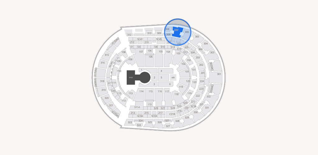 Bridgestone Arena Seating Chart