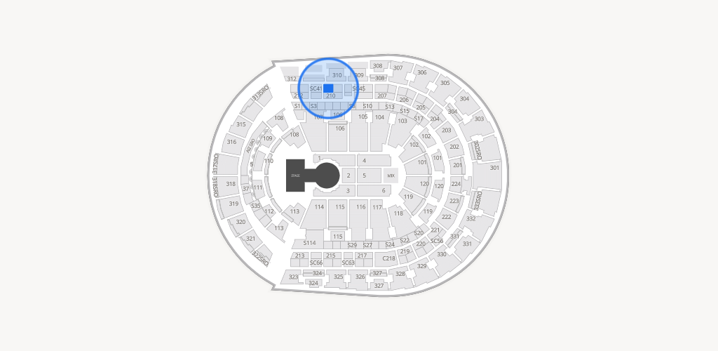 Bridgestone Arena Seating Chart