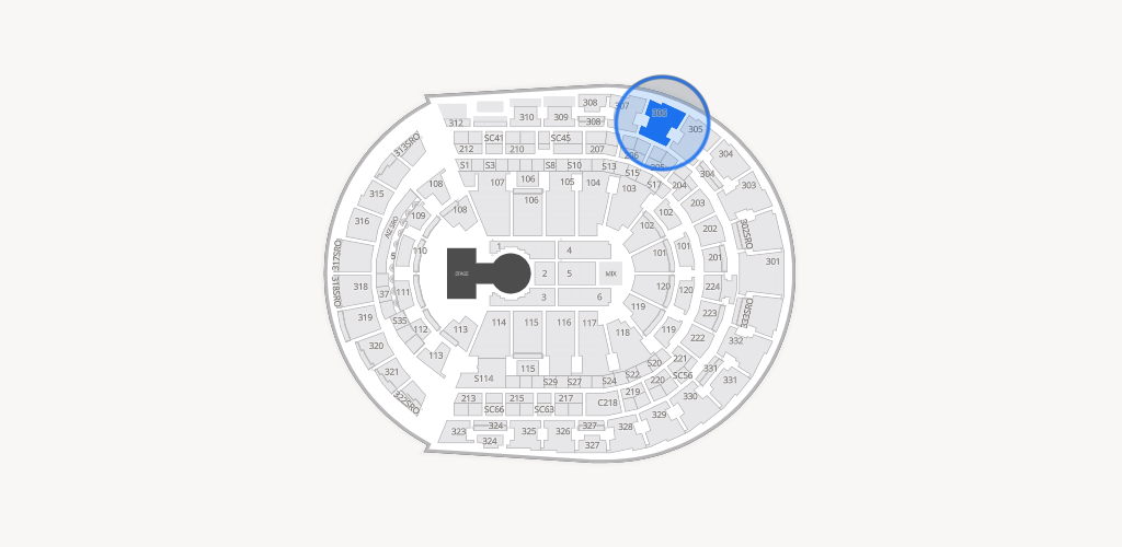 Bridgestone Arena Seating Chart