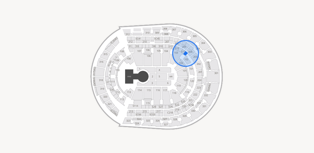 Bridgestone Arena Seating Chart