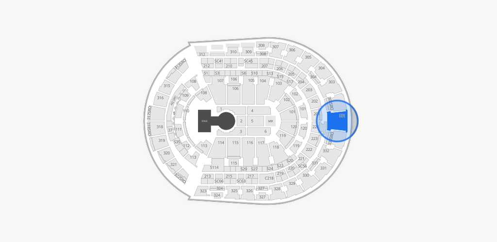Bridgestone Arena Seating Chart