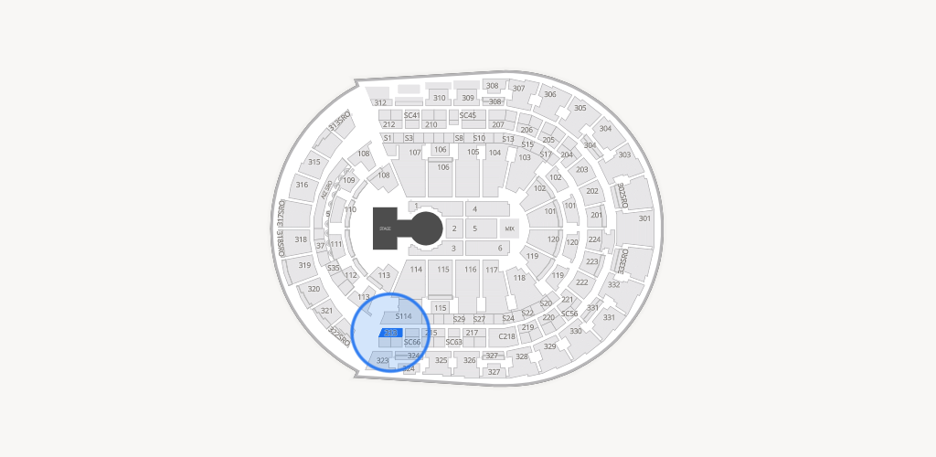 Bridgestone Arena Seating Chart