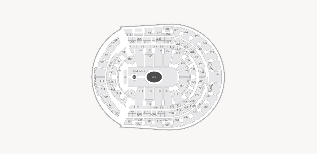 Bridgestone Arena Seating Chart