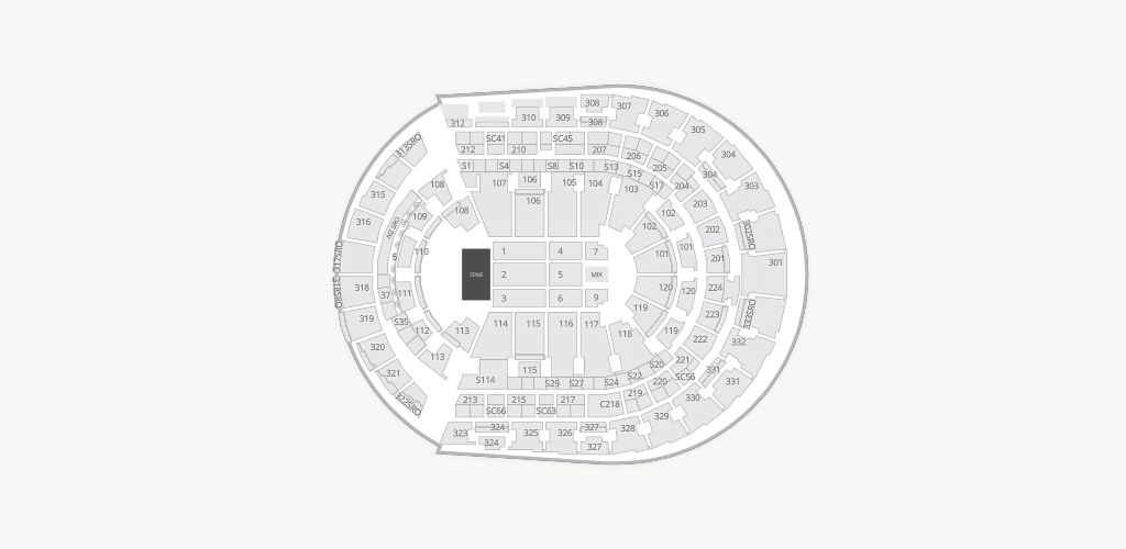 Bridgestone Arena Seating Chart