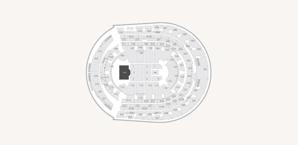 Bridgestone Arena Seating Chart