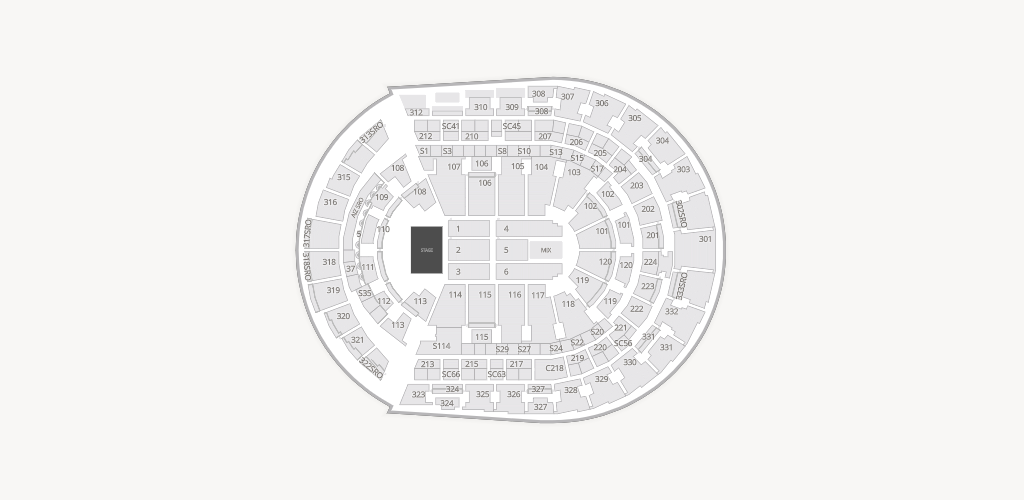 Bridgestone Arena Seating Chart