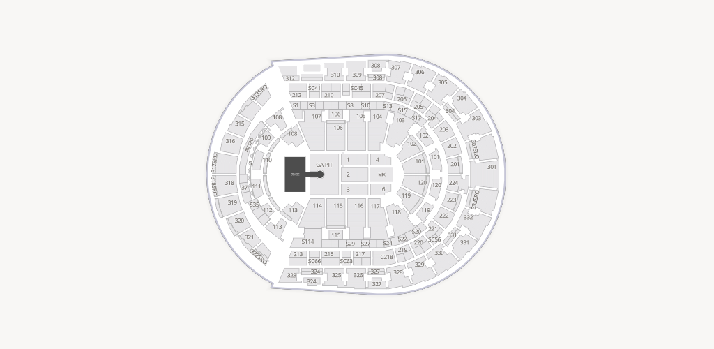 Bridgestone Arena Seating Chart