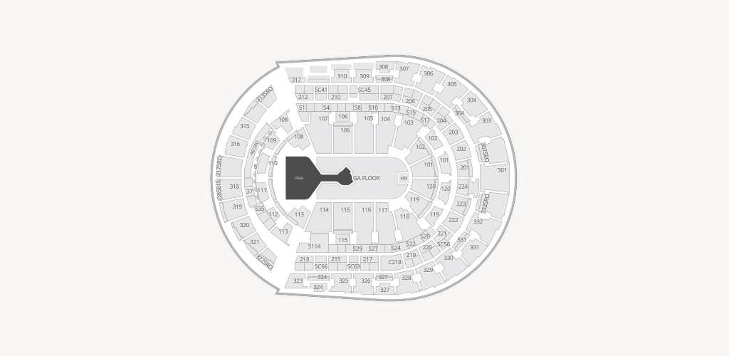 Bridgestone Arena Seating Chart