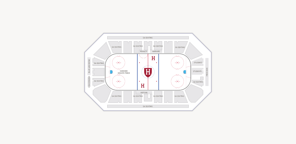 Bright-Landry Hockey Center Seating Chart