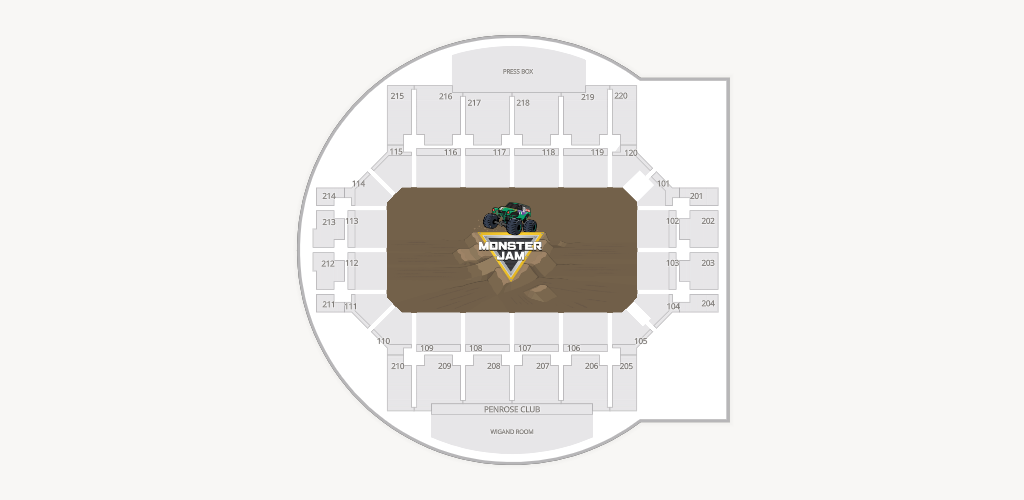 Broadmoor World Arena Seating Chart