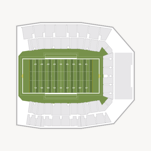 Brooks Stadium seating chart