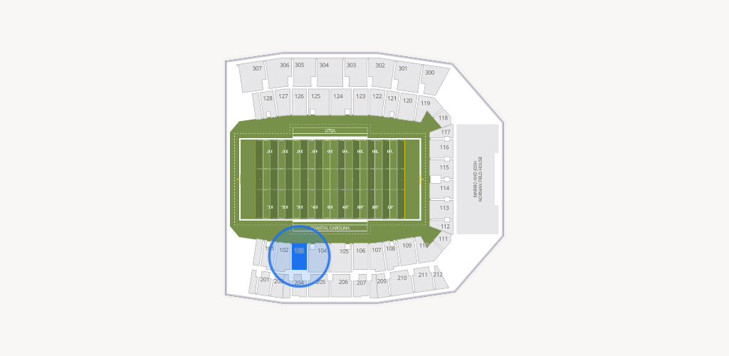 Brooks Stadium Seating Chart