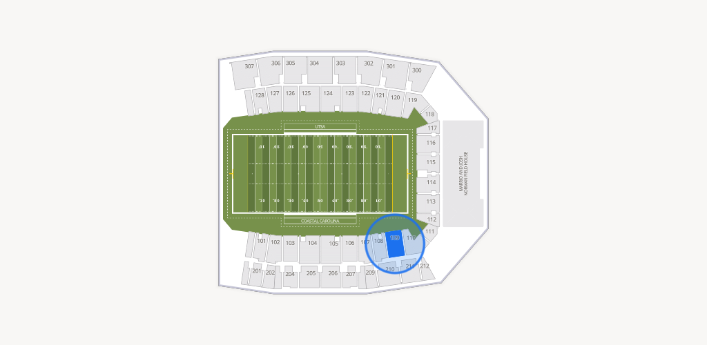 Brooks Stadium Seating Chart