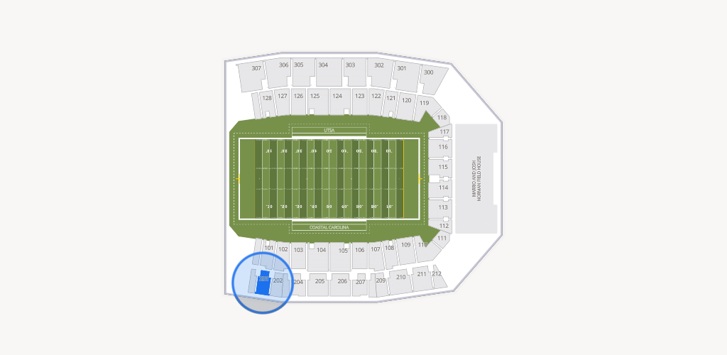 Brooks Stadium Seating Chart