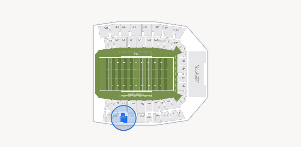Brooks Stadium Seating Chart