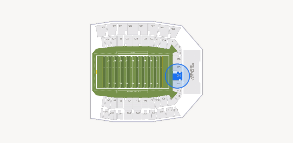 Brooks Stadium Seating Chart